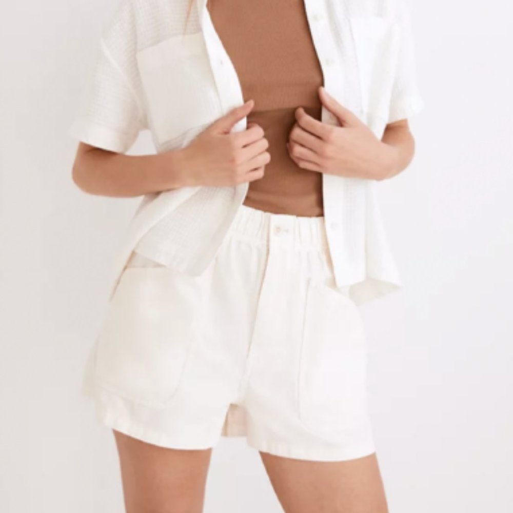 NWT Madewell Canvas Utility Shorts